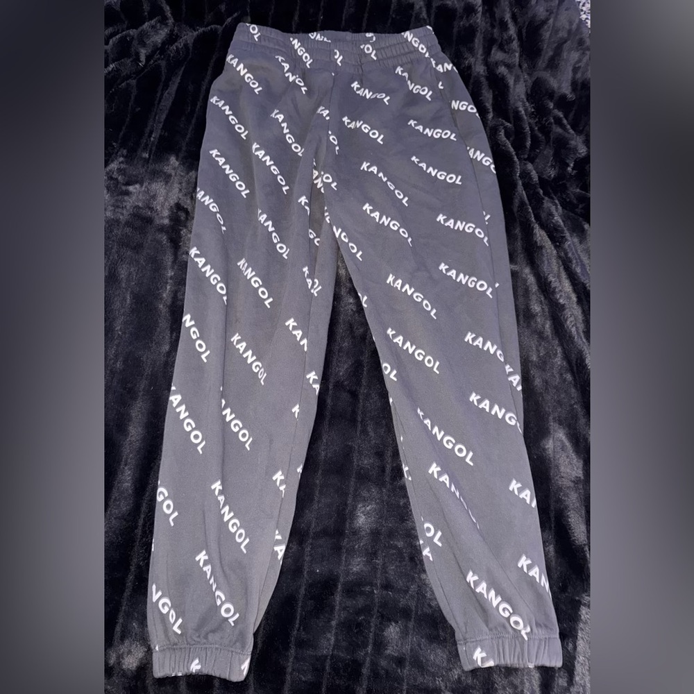 Kangol black  Logo Joggers size M